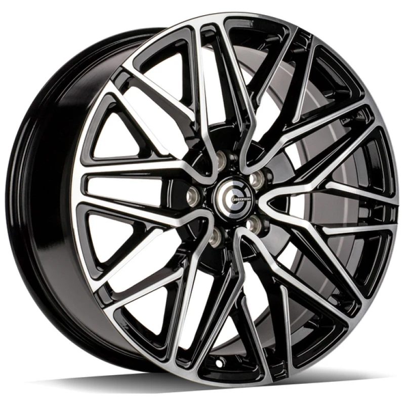 Janta aliaj Carbonado Idaho 8.0x18 5x108 ET45 BFP - Black Front Polished