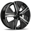 Janta aliaj Carbonado Musketeer 7.5x18 5x108 ET44 BFP - Black Front Polished