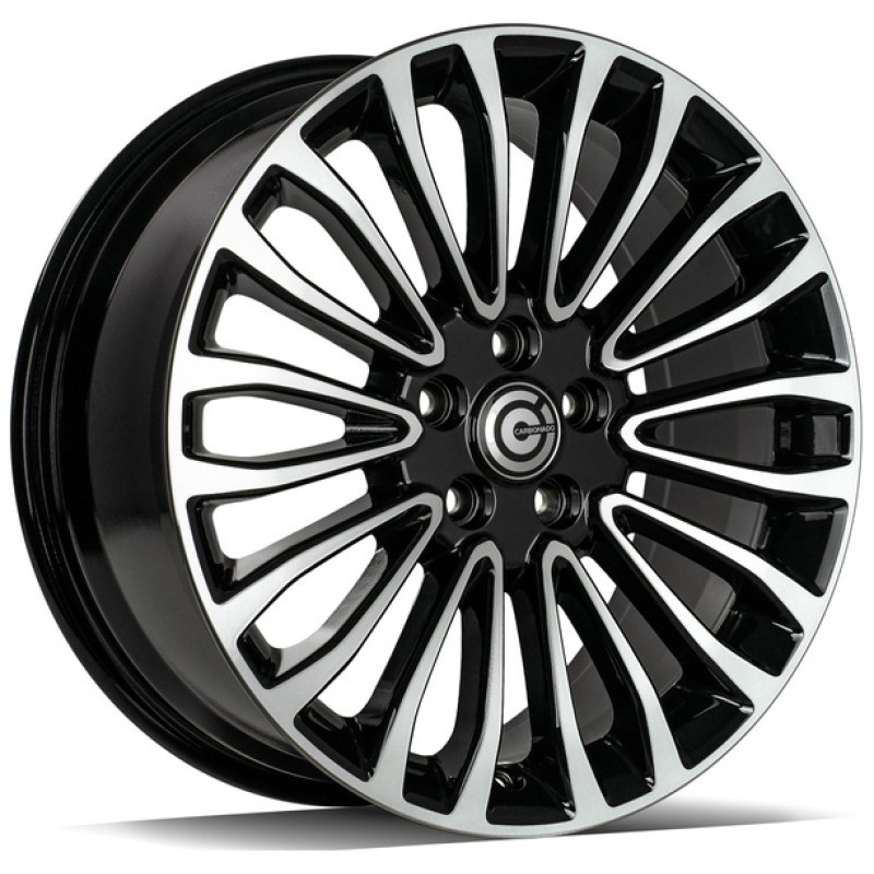 Janta aliaj Carbonado Ohio 8.0x18 5x108 ET55 BFP - Black Front Polished