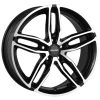 Janta aliaj Carmani 13 Twinmax 8.0x18 5x108 ET45 BP - black polish