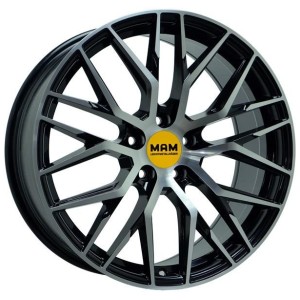 Janta aliaj MAM Leichtmetallräder RS4 8.0x18 5x108 ET45 BFP - Black Front Polish
