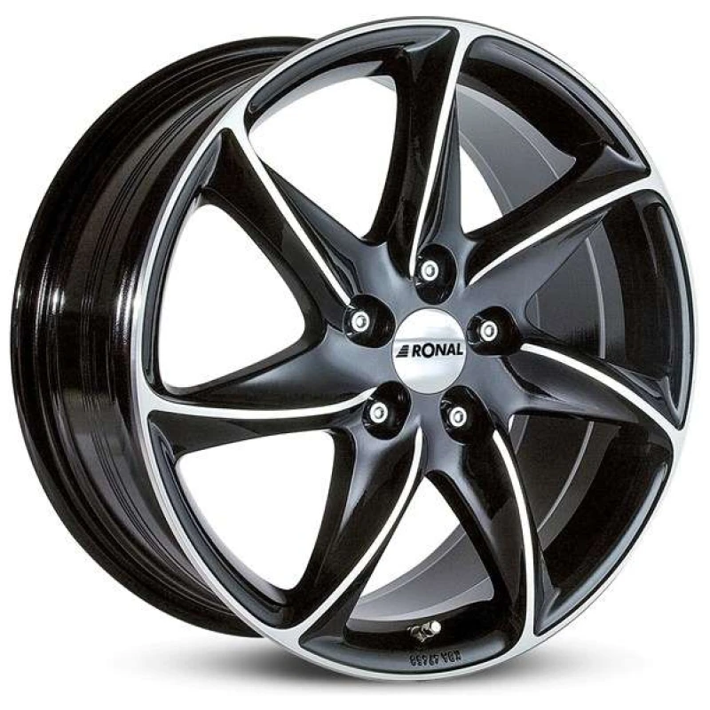 Janta aliaj Ronal R51 8.0x18 5x108 ET45 JB - Jetblack-Frontkopiert