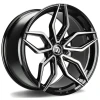 Janta aliaj seventy9 SCF-D 9.0x18 5x112 ET38 BFP - Black Front Polished