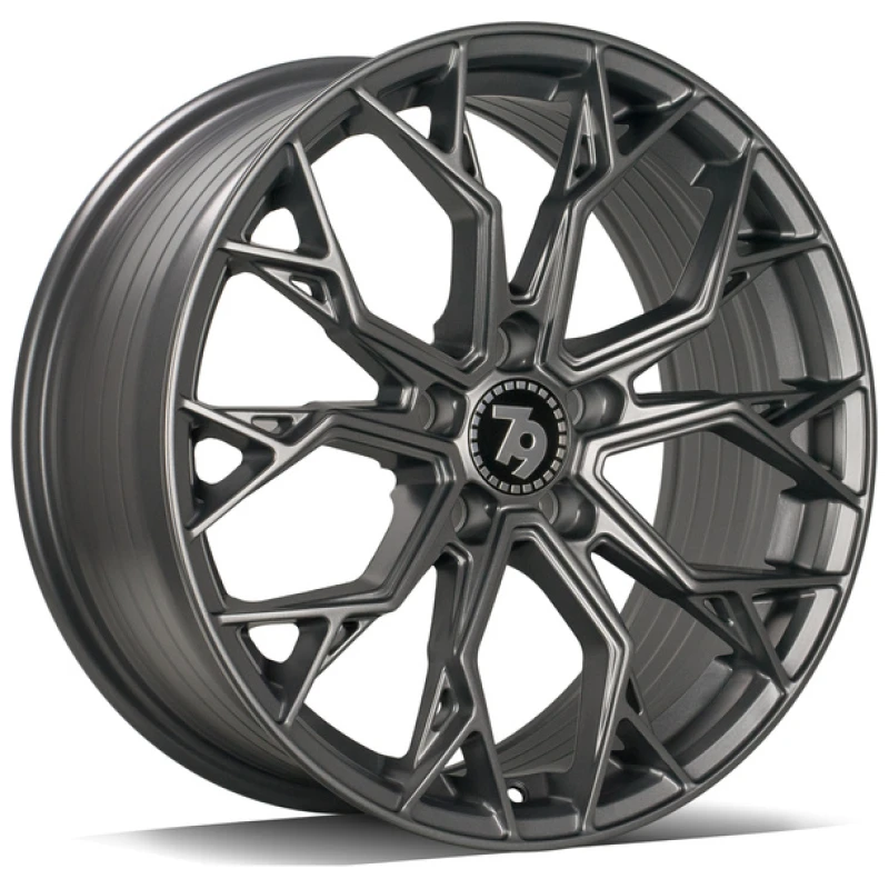 Janta aliaj seventy9 SCF-H 8.0x18 5x112 ET35 TB - Titan Black