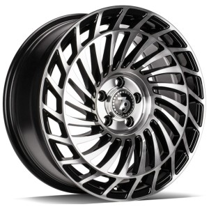 Janta aliaj seventy9 SCF-K 8.0x18 5x112 ET30 BFP - Black Front Polished