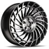Janta aliaj seventy9 SCF-K 8.0x18 5x112 ET45 BFP - Black Front Polished