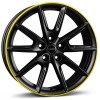 Janta aliaj Borbet LX18 8.0x18 5x112 ET44 BMRY - Black Matt Rim Yellow