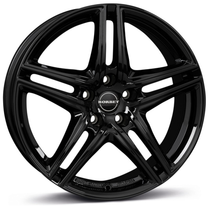 Janta aliaj Borbet XR 8.0x18 5x112 ET39 BG - Black Glossy