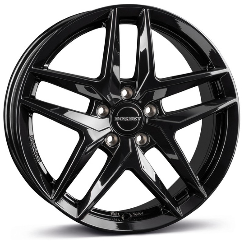 Janta aliaj Borbet Z 7.5x18 5x112 ET50 BG - Black Glossy