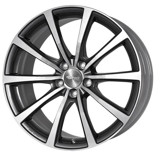 Janta aliaj Brock B32 7.5x18 5x112 ET25 HGVP - Himalaya Grey Voll-Poliert (HGVP)