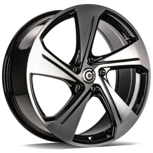 Janta aliaj Carbonado Aqua 8.0x18 5x112 ET45 BFP - Black Front Polished