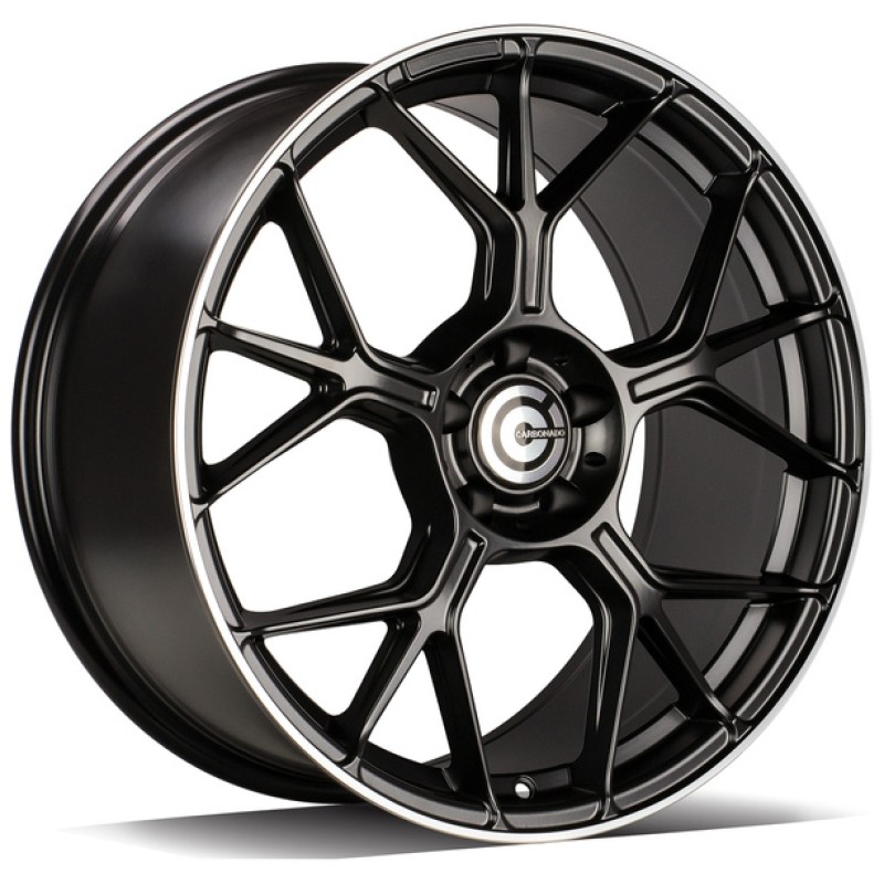 Janta aliaj Carbonado Chief 8.5x18 5x112 ET35 DMBLP - Deep Matt Black Lip Polished
