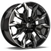 Janta aliaj Carbonado Grand 8.0x18 5x112 ET25 BFP - Black Front Polished