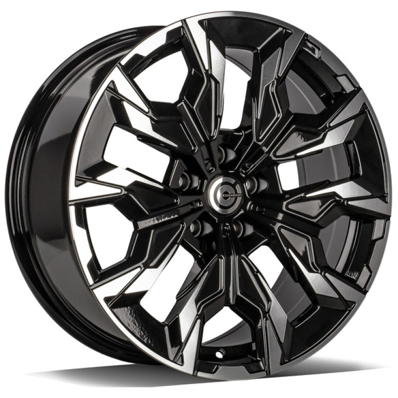 Janta aliaj Carbonado Grand 8.0x18 5x112 ET25 BFP - Black Front Polished