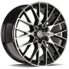 Janta aliaj Carbonado Illusion 8.0x18 5x112 ET30 BFP - Black Front Polished
