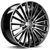 Janta aliaj Carbonado Prestige 8.0x18 5x112 ET45 BFP - Black Front Polished