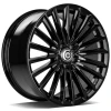 Janta aliaj Carbonado Prestige 8.0x18 5x112 ET45 BG - Black Glossy