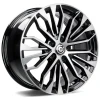 Janta aliaj Carbonado Reptile 8.0x18 5x112 ET35 BFP - Black Front Polished