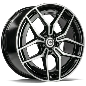 Janta aliaj Carbonado Stylish 7.5x18 5x112 ET44 BFP - Black Front Polished