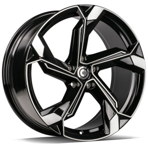 Janta aliaj Carbonado Superstar 8.0x18 5x112 ET35 BFP - Black Front Polished