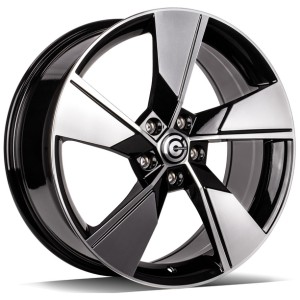 Janta aliaj Carbonado UNIVERSE 7.5x18 5x112 ET45 BFP - Black Front Polished