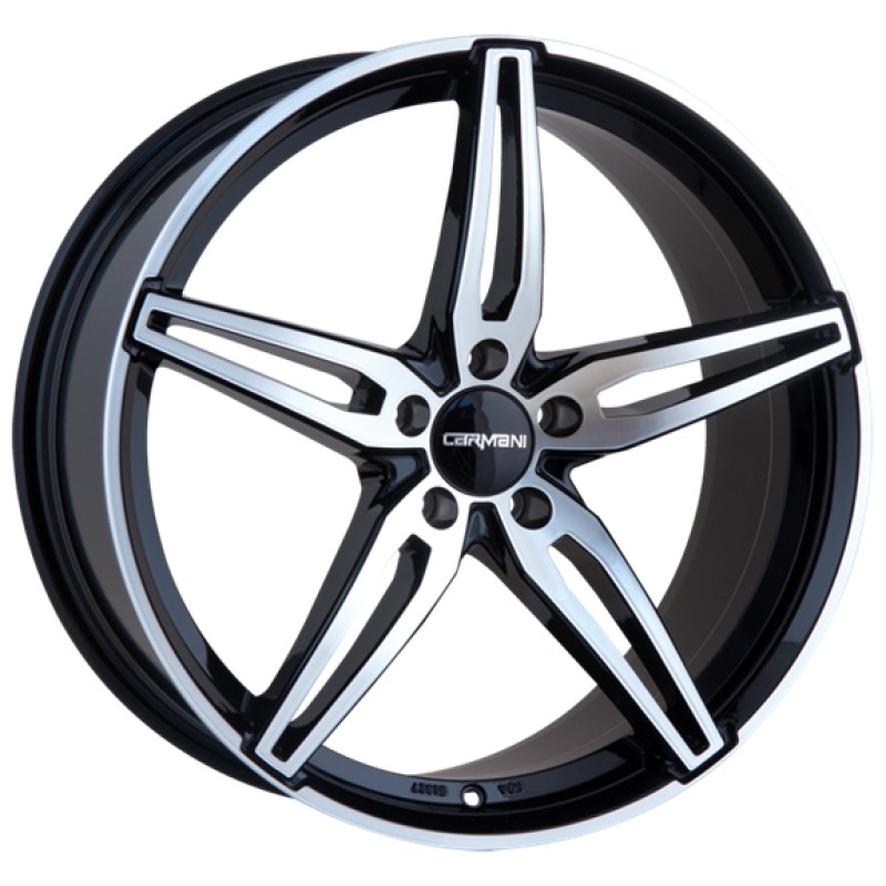 Janta aliaj Carmani 15 Oskar 7.5x18 5x112 ET37 BP - black polish