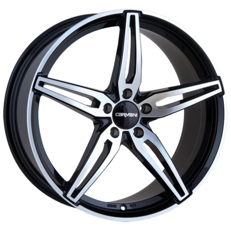 Janta aliaj Carmani 15 Oskar 7.5x18 5x112 ET37 BP - black polish