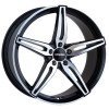 Janta aliaj Carmani 15 Oskar 7.5x18 5x112 ET39 BP - black polish