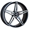 Janta aliaj Carmani 15 Oskar 7.5x18 5x112 ET39 BP - black polish