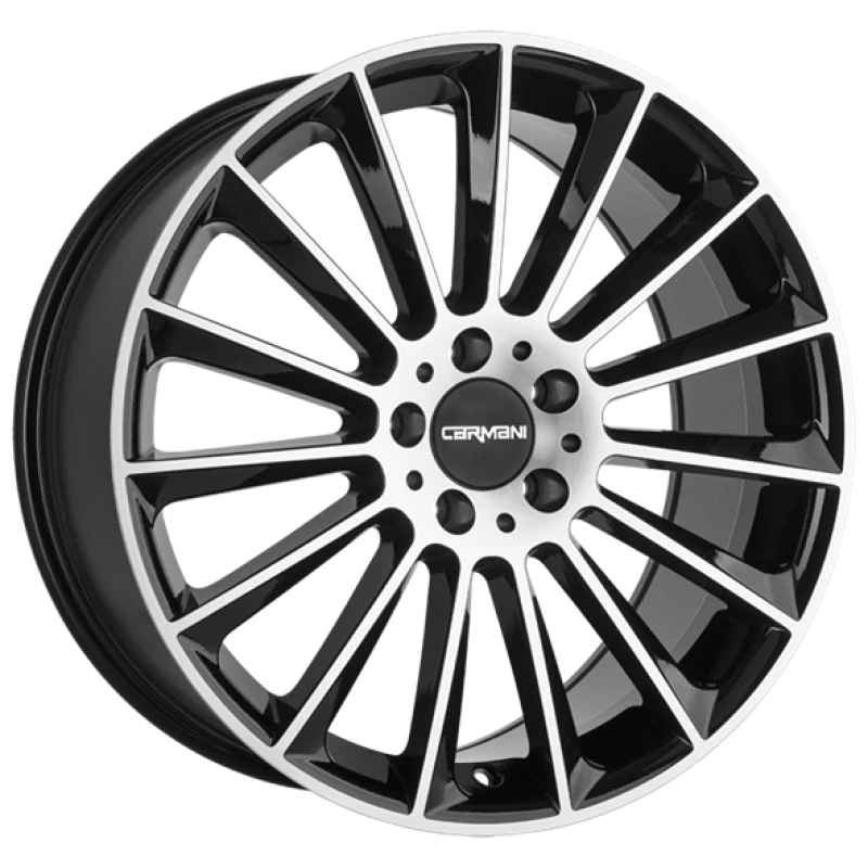 Janta aliaj Carmani 17 Fritz 9.0x18 5x112 ET35 BP - black polish
