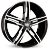 Janta aliaj MAM Leichtmetallräder A1 8.0x18 5x112 ET44 BFP - Black Front Polished