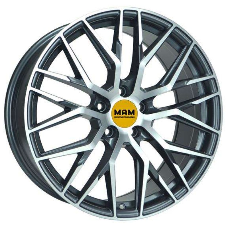 Janta aliaj MAM Leichtmetallräder RS4 8.0x18 5x112 ET45 PFP - Palladium front polish