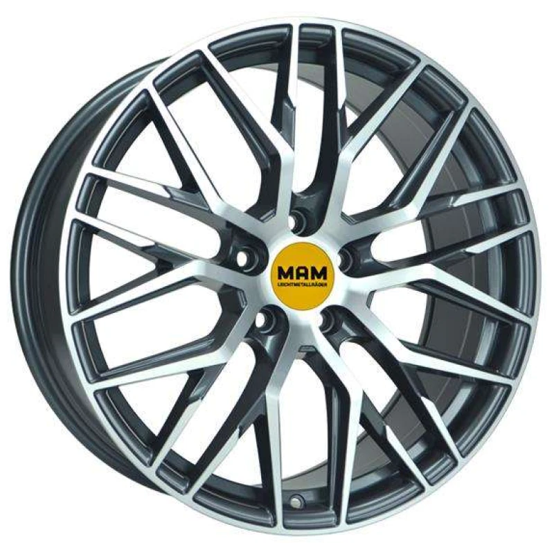Janta aliaj MAM Leichtmetallräder RS4 8.0x18 5x112 ET45 PFP - Palladium front polish