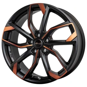 Janta aliaj RC-DESIGN RC34 8.0x18 5x112 ET40 BOM - Black Orange Matt