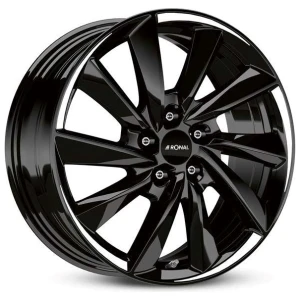 Janta aliaj Ronal R70 7.5x18 5x112 ET50 JBWT - Jetblack-White Tail