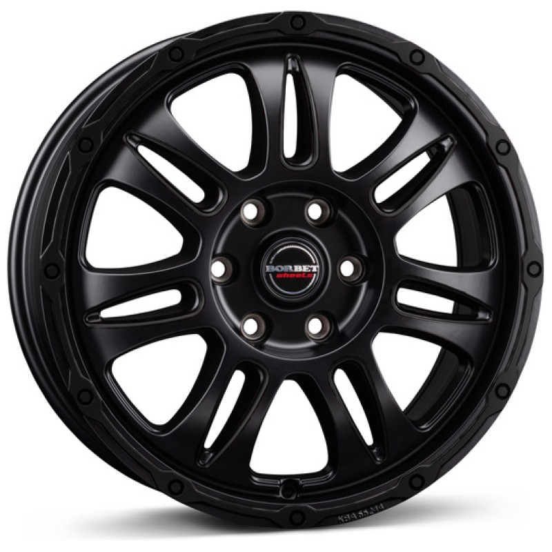 Janta aliaj Borbet CW8 8.0x18 5x118 ET50 BM - Black matt