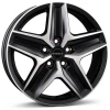 Janta aliaj Borbet CWZ 7.5x18 5x118 ET53 BPM - black polished matt