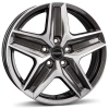 Janta aliaj Borbet CWZ 7.5x18 5x118 ET53 MAGP - Mistral anthracite glossy polished