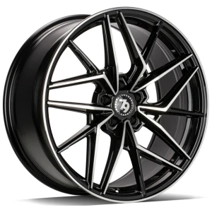 Janta aliaj seventy9 SCF-I 8.0x18 5x120 ET30 BFP - Black Front Polished