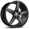 Janta aliaj seventy9 SV-N 9.0x18 5x120 ET35 BGGR - Black Matt Milled Gold