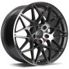 Janta aliaj Carbonado Crazy 8.5x18 5x120 ET35 AFP - Anthracite Front Polished