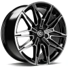 Janta aliaj Carbonado Rubin 8.0x18 5x120 ET33 BFP - Black Front Polished
