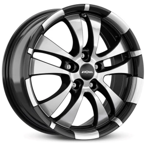 Janta aliaj Ronal R59 7.5x18 5x120 ET35 JBF - Jetblack-Frontkopiert