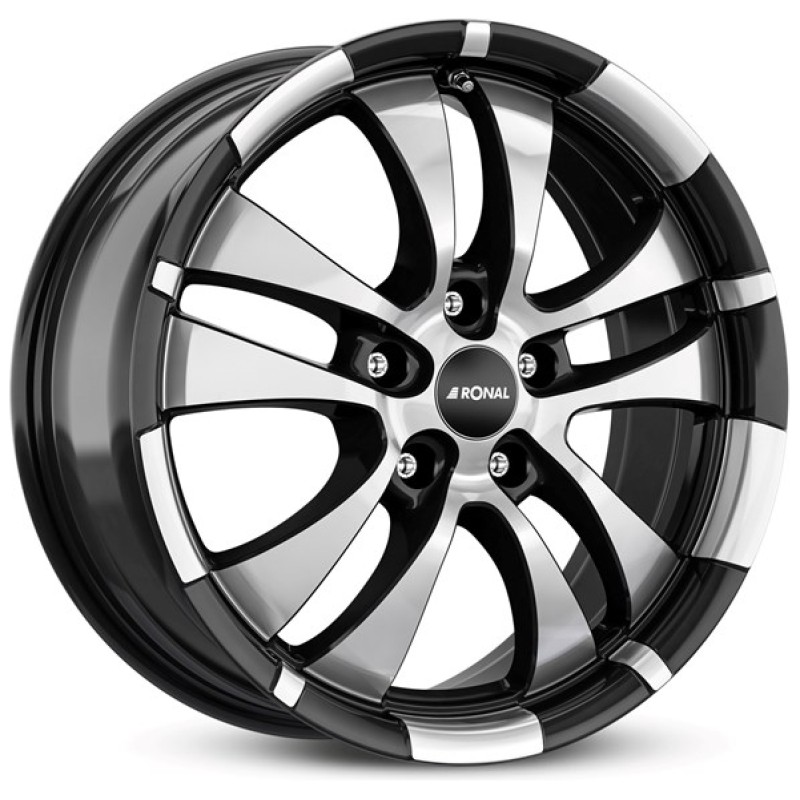 Janta aliaj Ronal R59 7.5x18 5x120 ET35 JBF - Jetblack-Frontkopiert