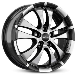 Janta aliaj Ronal R59 7.5x18 5x120 ET42 JBF - Jetblack-Frontkopiert