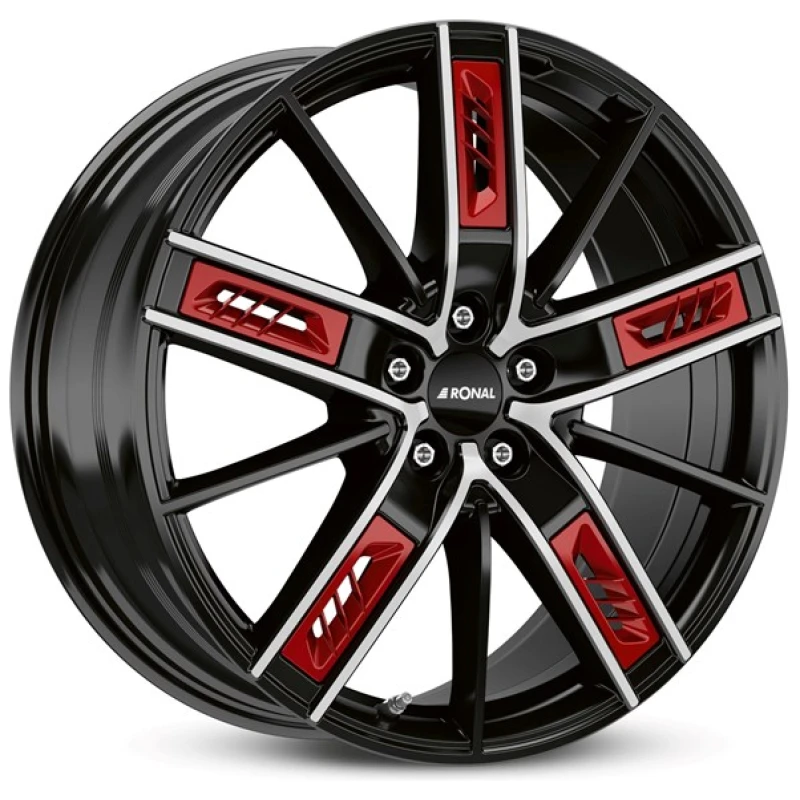 Janta aliaj Ronal R67 8.0x18 5x120 ET42 JBF - Jetblack-Frontkopiert
