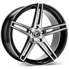 Janta aliaj Wrath Wheels WF-1 9.0x18 5x120 ET40 BP - Black polished