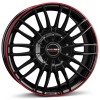 Janta aliaj Borbet CW3 7.5x18 5x127 ET35 BGRR - black glossy red ring