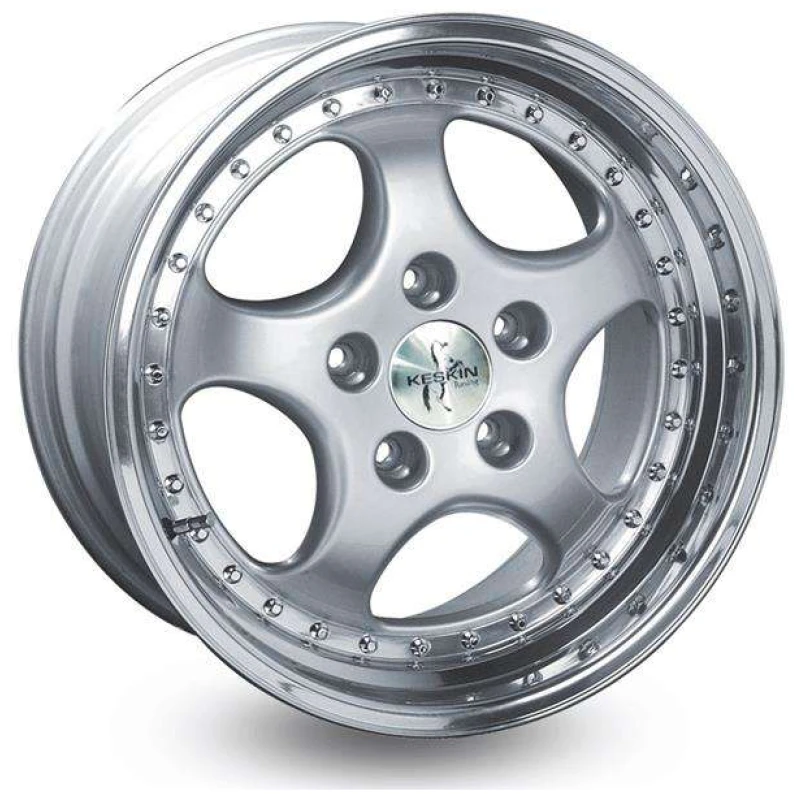 Janta aliaj Keskin Tuning KT2 9.5x18 5x130 ET52 SLP - Silver Lip Polished