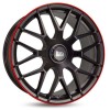 Janta aliaj MAM Leichtmetallräder GT1 8.5x19 5x100 ET30 MBLR - Matt Black Lip Red